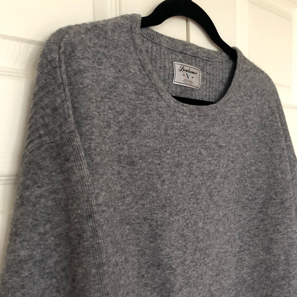 Grey Knit Sweater - Picture 5 of 7